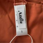 ANDIE  Swim the Symi Bikini Bottom NWT size Small in Cedar‎ Ruched Back Swimsuit Photo 5