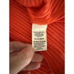 Free People We the Orange Ribbed New City Turtleneck Tank Sleeveless Top XS Photo 3