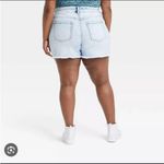 Ava & Viv New stone wash denim frayed hem line size 18w Photo 1