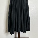 Chicwish NWT  Black High-Waisted Full Pleated Maxi Skirt, Sz Small Photo 5