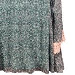 Show Me Your Mumu  Womens Tunic Dress Size L Boho Floral Crochet Lace Trim Summer Photo 4