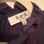 Shopbop Sea New York Navy Ruffle Dress Photo 4