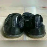 Coach  Cecile Black Signature and Patent Leather Ballet Flats Shoes rare; Size 8 Photo 2