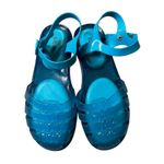 Melissa OBSESSED Blue Jelly Sandals Size 6 Photo 3