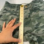 Universal Threads Universal Thread High Rise Slim Straight Jeans Womens 00/24 Green Camo Denim Photo 12
