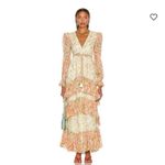 NWT Rococo Sand Faye Belted Dress sz L MSRP $595 Yellow Size L Photo 5