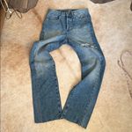 DL1961 Blue Women's Jeans Emily straight ultra high rise vintage 31 Photo 9