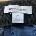 Liz Claiborne Women’s Blue Zip Up Polyester & Spandex Pants Photo 3