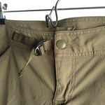 prAna Olive Green Jasmine Knicker Size 10 Photo 3