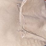 ZARA  High Waisted Mom jeans Tan raw hem sz 2 Photo 6