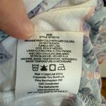 Tory Burch Dapper Paisley Print T-Shirt White Size S Short Sleeve Pima Cotton Photo 5