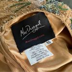 Mac Duggal NEW Beaded Floral Gown, Mustard Yellow in a Size 10, New w/Tag $598 Photo 10