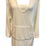 Capelli New York Hooded Terry Cloth Beach Cover Up Dress Swim Pool Resort Casual Bath Robe Large Photo 0