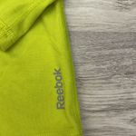 Reebok PLAYDRY Neon Green Lightweight Pullover Front Half Zip Women’s Jacket S Photo 6