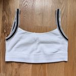 American Apparel White Ribbed Women's Top Photo 0