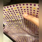 Kate Spade  Buffalo Magnetic Closure Silver/Metallic Leather Wristlet Photo 2