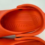 Crocs Classic Clogs Men's 5 /Women's 7 Orange Slip On Waterproof Unisex Light Photo 11