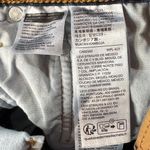 Levi's Levi’s 501 SZ W31 Jean Shorts Button-Fly Distressed Dark Wash Frayed Hems Blue Photo 6