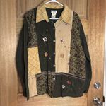 Brooks Bobbie Beige and Black Quilted women’s shirts size 14w Photo 0