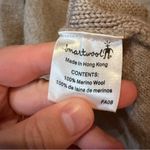 Smartwool  Full‎ Zip Wool Jacket Women’s Size Large Outdoor Layering Neutral Photo 3