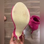 Harlyn Hot Punk peep toe bootie Pink Size 7 Photo 2