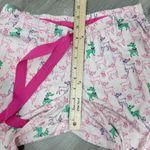 Victoria's Secret Victoria’s Secret Holiday Reindeer Print Flannel Sleep Lounge Pants Pink Small Photo 8