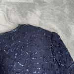 Brilliante by JA Dress Womens Medium Petite Blue Beaded Layered‎ Party Formal Size undefined Photo 6