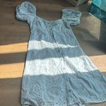 Oak + Fort  blue button up dress Photo 0