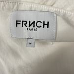 FRNCH  White Front Tie Sundress Midi Photo 5