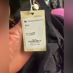 New! INLYRIC Black Inbarely Triangle Bralette Plunge Unlined Seamless Bra Size L Photo 7