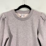 & Other Stories & Other Stories Women's Grey Puff Sleeve Sweatshirt Size 6 Photo 1
