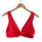 Everlane The Triangle Bikini Top in Bright Red XS Photo 3