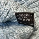 Original Aran Co Sweater Small Blue Teal Wool Ireland Fisherman Chunky Photo 6