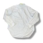 KERRI ROSENTHAL Womens Smiley Face Patches Heart Embroidered Button Up Shirt S White Photo 3