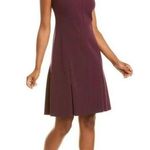 Carlisle New York sleeveless purple a line dress with zippers on pleats of hemli Photo 0
