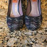 Missoni  Orange‎ Label Multi Color Cuoio Italian Round Toe  Pumps - 38 - US 7 1/2 Photo 3