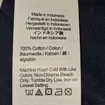 J.Crew NWT  Womens Navy Vintage Cotton V Neck Tshirt‎ Small Photo 3