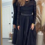 Baltic Born NWT  Black Tulle Dress Photo 4