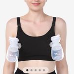 Momcozy NEW Mom cozy hands free pumping bra size Large Photo 0