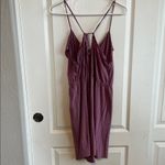 Mossimo Supply Co . Purple Striped Dress Photo 2