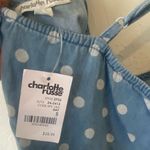 Charlotte Russe blue polka dot romper playsuit jumper Photo 8