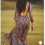 Anthropologie  MISA Los Angeles Anahita Floral Open-Back Maxi Dress Photo 1