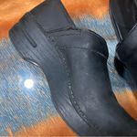 Dansko Black Leather Clogs size size 38 Photo 7
