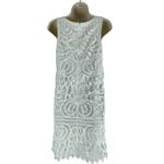 Erin Featherston Crochet Lace Mini Dress White Bridal Size 2 Photo 7