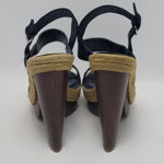 Jessica Simpson  JP-LILYX Women's Denim Platform Espadrille Heels Sandals Size 8B Photo 4