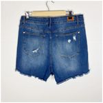 Judy Blue  Shorts Medium Denim Jean High Waist Leopard Patch Distressed Size 2XL Photo 1
