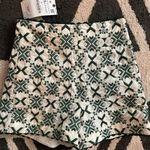 ZARA Geo Print High Waisted Shorts  Photo 1