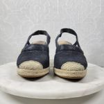 Lauren Ralph Lauren Penelopie Wedge Sandals Womens 8 Blue Espadrille Photo 11