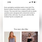 Z Supply  Nicola Crinkled Gauze Tiered Maxi Skirt Pale Yellow Photo 1