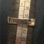 S925 Sterling Silver Light Luxury Retro Zirconia Ring Size 9 Photo 3